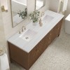 Myrrin 72" Double (Vanity Only Pricing) in Mid-Century Walnut